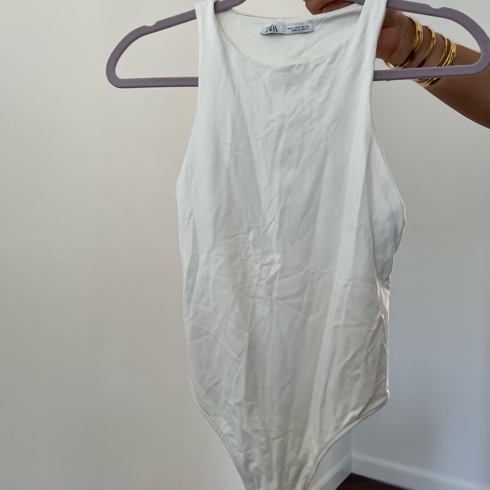 Zara tank top bodysuit